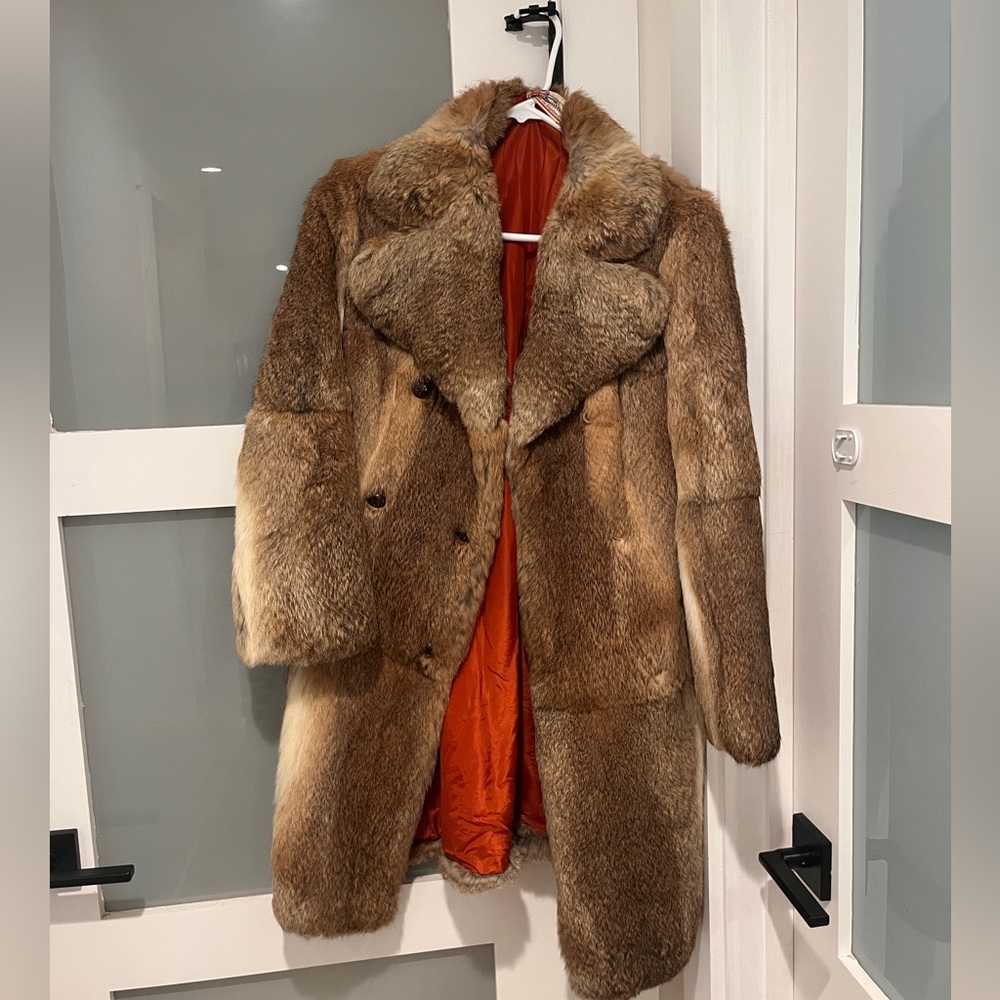 Vintage mink fur coat